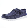 Hey Dude Mens Blue Wally Sport Knit Casual