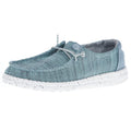Hey Dude Youth Wendy Sport Mesh Light Blue Casual Shoe