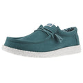 Hey Dude Mens North Atlantic Wally Stretch Canvas Casual Shoe