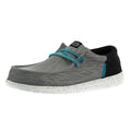 Hey Dude Men`s Moon Grey Wally Funk Casual Shoe
