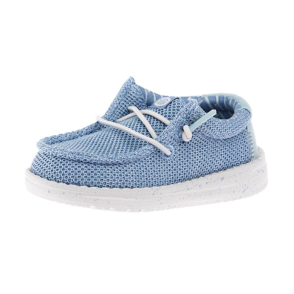 Hey Dude Toddler Wally Cloud Blue Stretch Sox