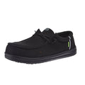 Hey Dude Men`s Wally Work Black Slip On Composite Toe Work Shoe
