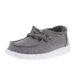 Hey Dude Youth Wendy Charcoal Wool Cozy Casual Shoe