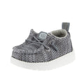Hey Dude Infant's Lil Slip On Core Grey and White Casual Shoe