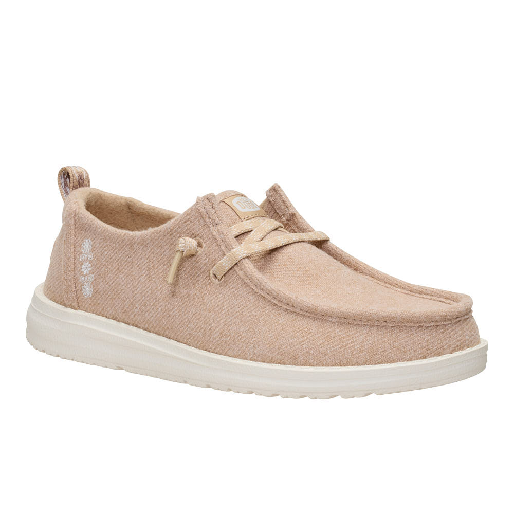 Hey Dude Women's Wendy Cozy Wool Sesame Casual