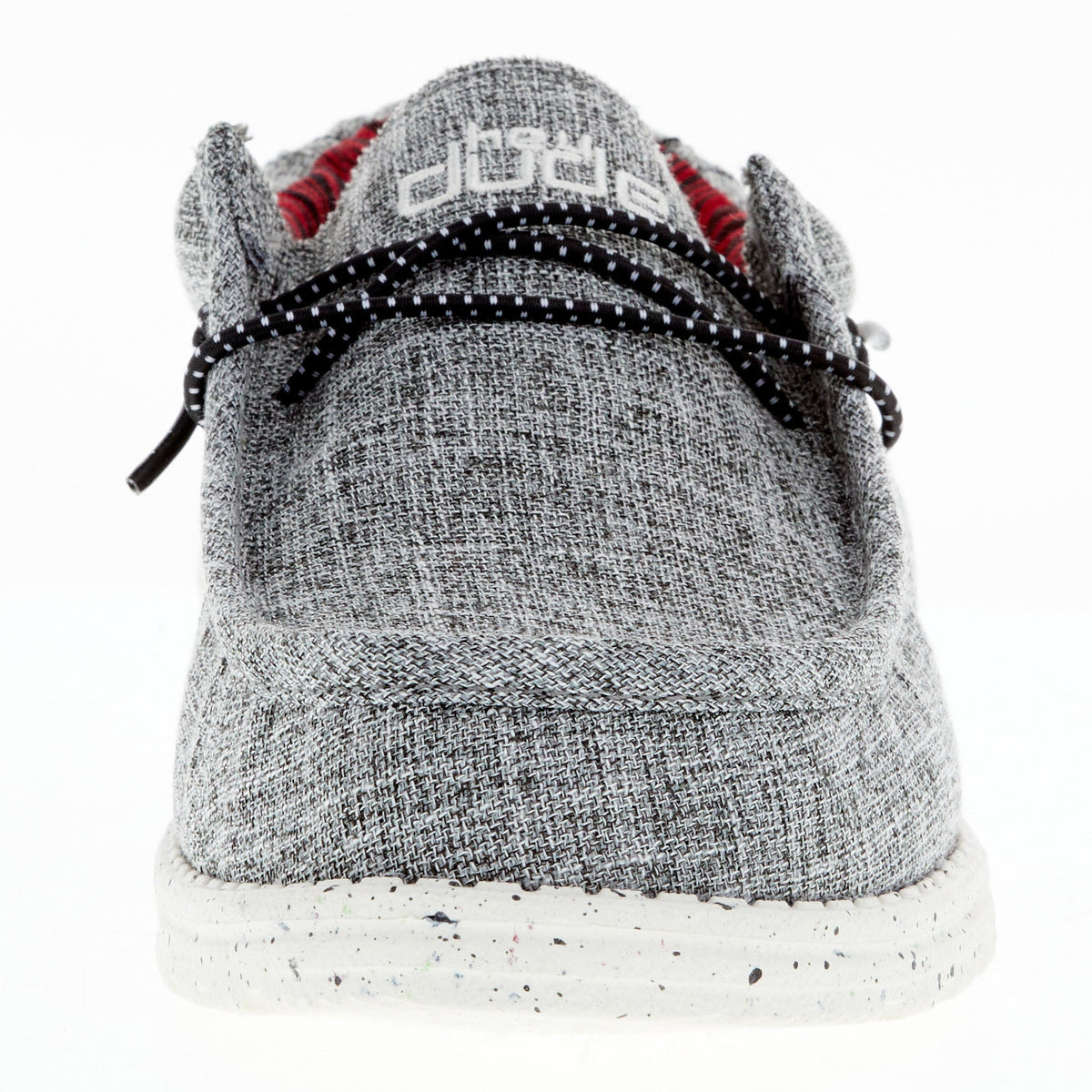 Hey Dude Men's Wally Eco Linen Black Casual Shoe