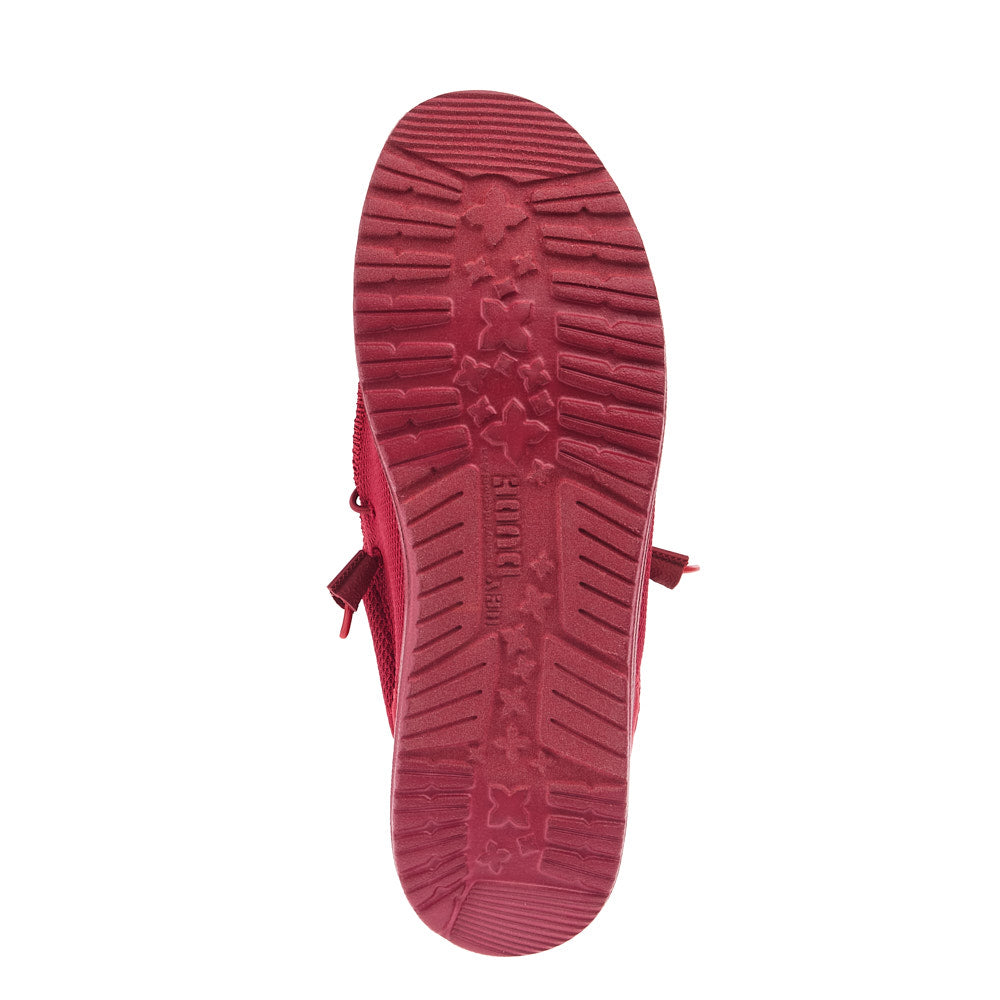 Hey Dude Mens Red Wally Funk Mono Casual
