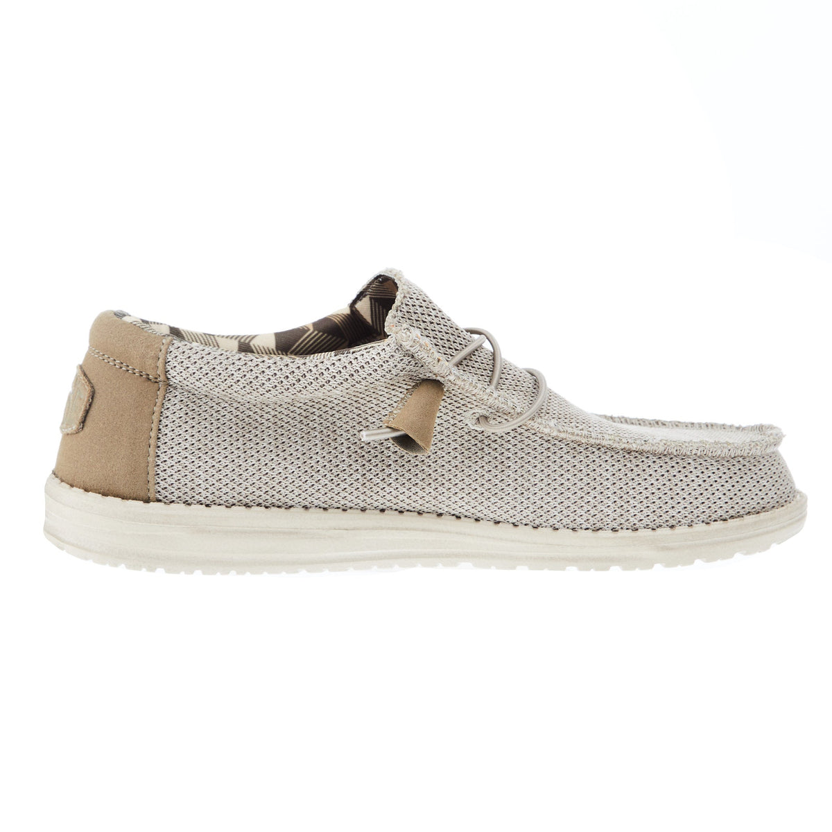 Hey Dude Men's Wally Sox Beige Casual Shoe
