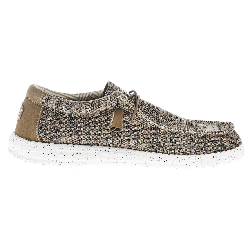 Hey Dude Men's Wally Sox Brown Casual