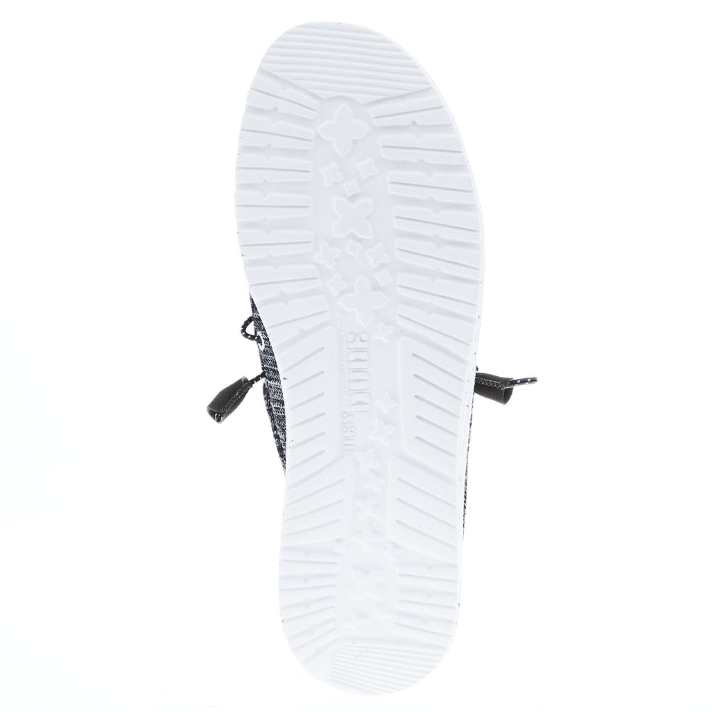Hey Dude Men's Wally Stretch Mix Meteorite