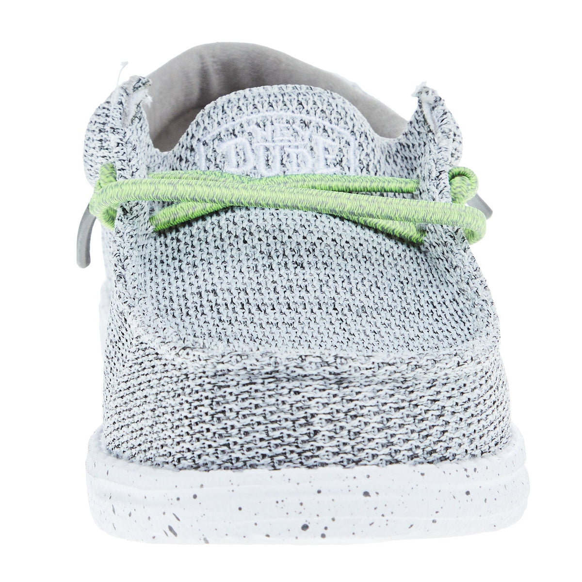 Hey Dude Youth Wally Sox Stone White Casual Shoe