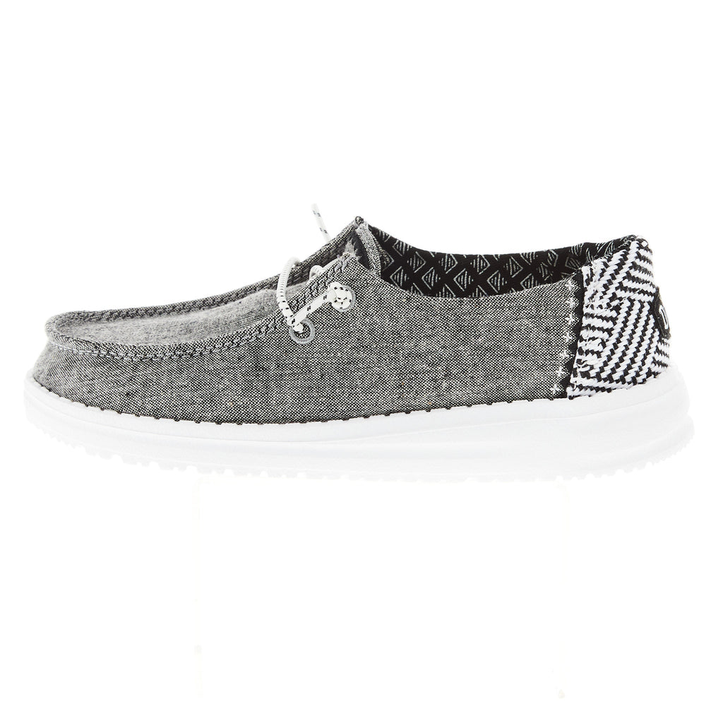 Hey Dude Youth Wendy Chambray Woven Onyx