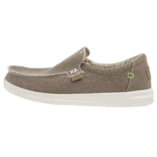 Hey Dude Men's Mikka Braided Fossil Casual Shoe
