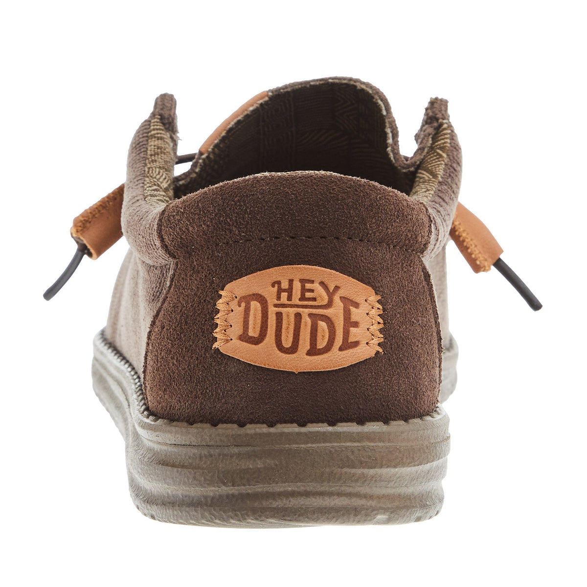 Hey Dude Men's Wally Corduroy Chocolate Casual Shoe
