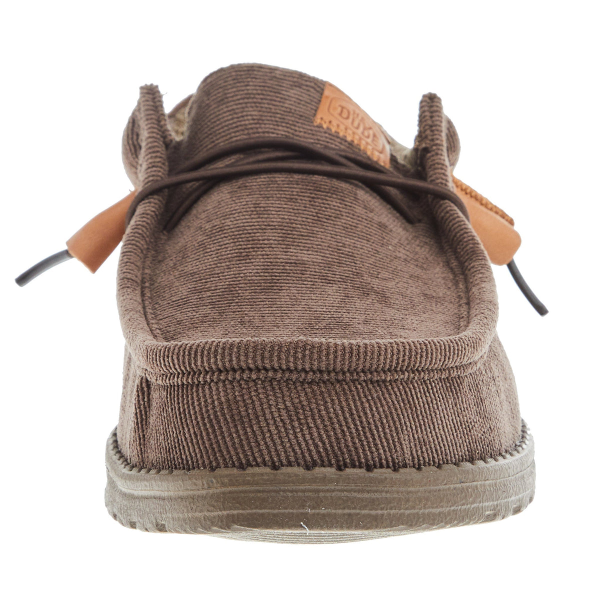 Hey Dude Men's Wally Corduroy Chocolate Casual Shoe