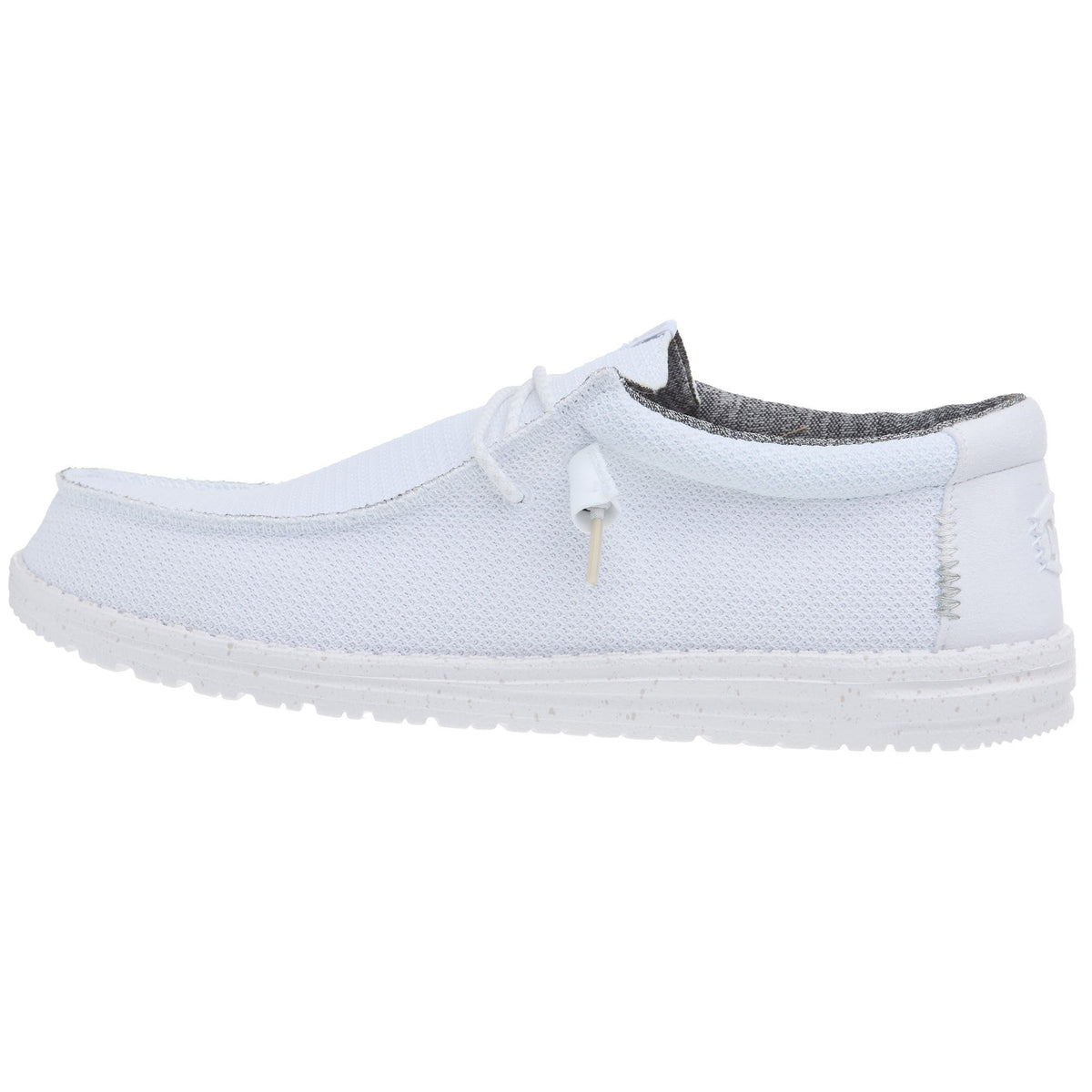 Hey Dude Men's Wally Sport Mesh White Casual Shoe