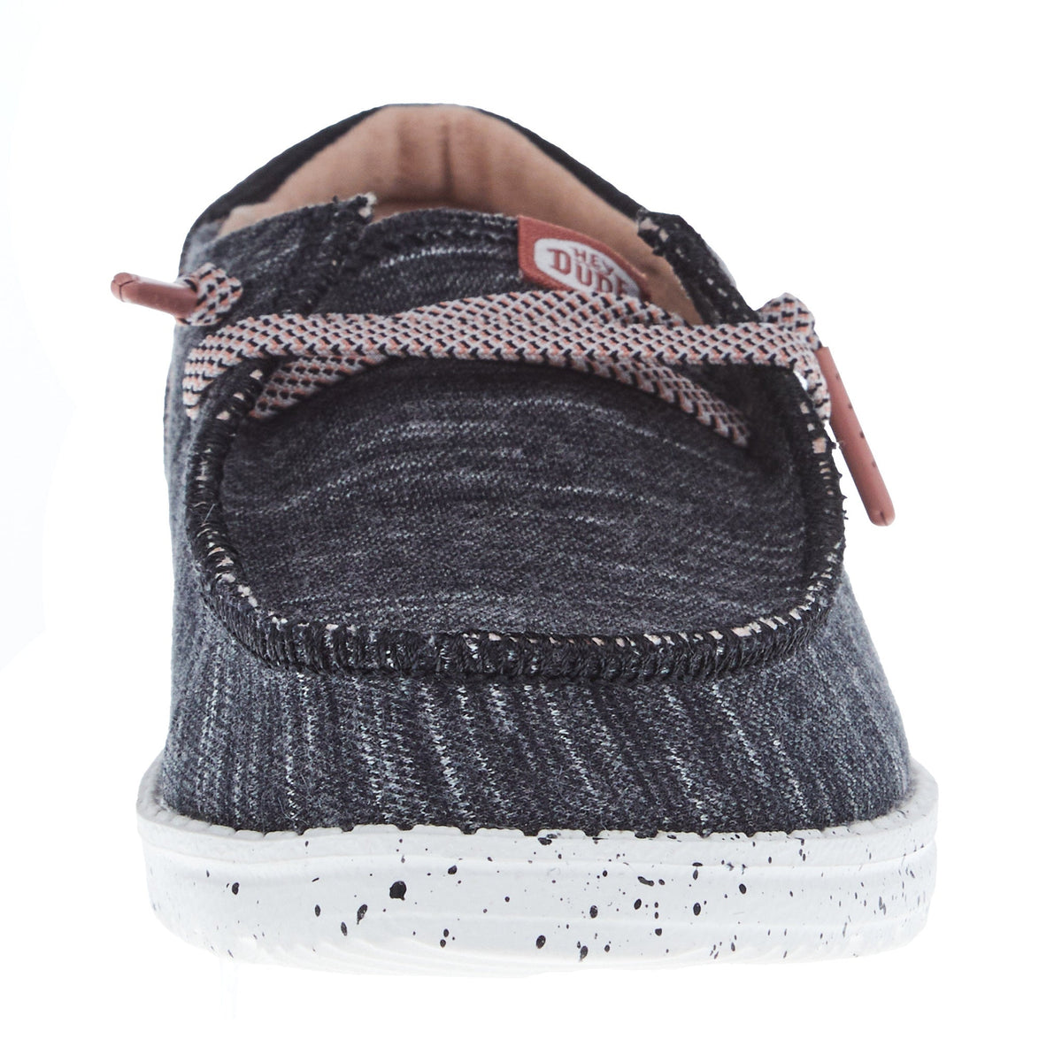 Hey Dude Youth Wendy Jersey Black Casual Shoe