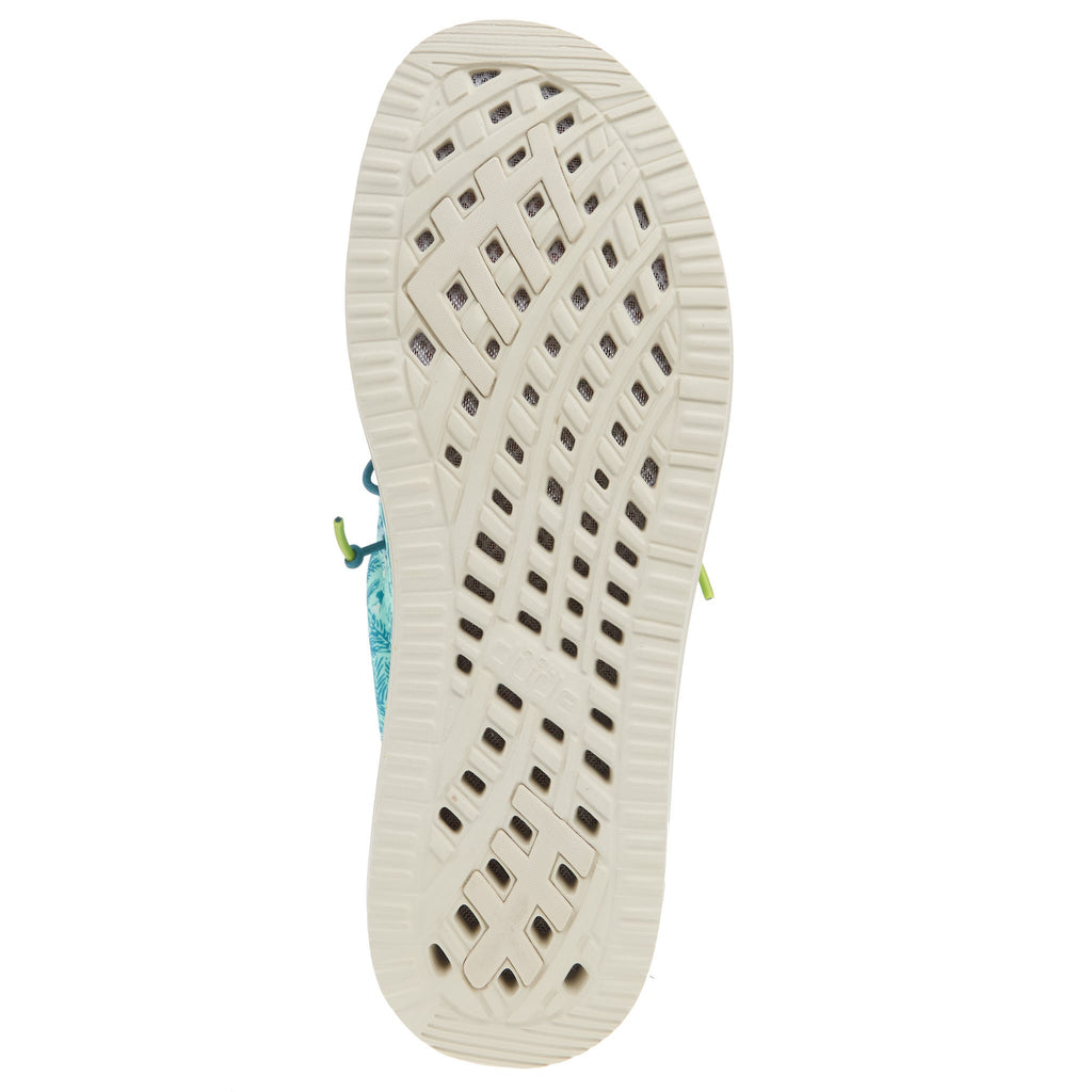 Hey Dude Men's Wally Tropical Blue Casual Shoe