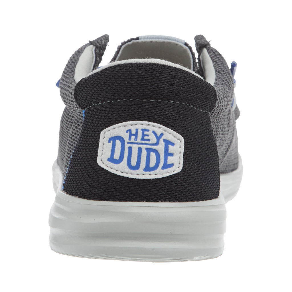 Hey Dude Men`s Wally H2O Mesh Black Casual Shoe