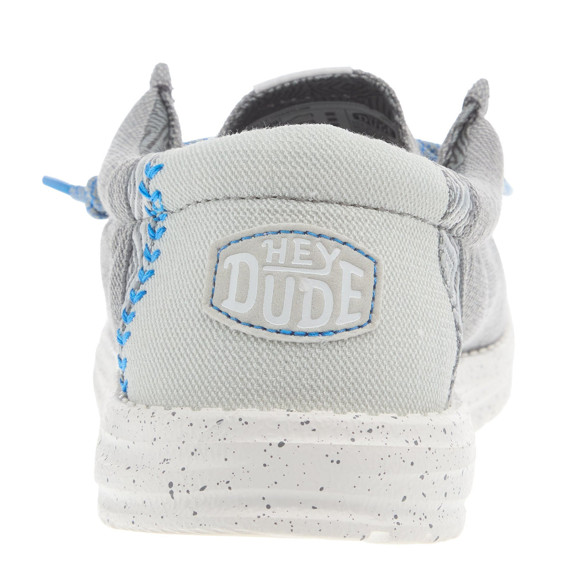 Hey Dude Men's Wally Coastline Grey Casual Shoe