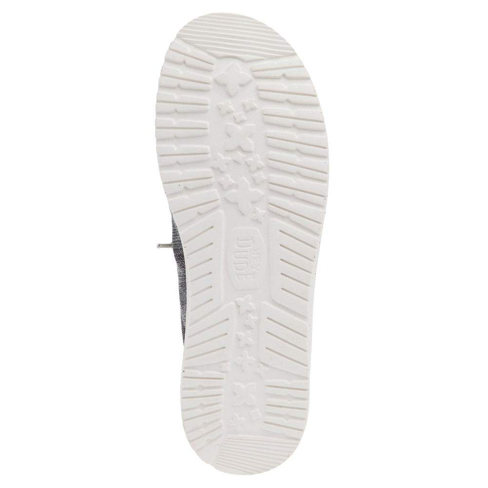 Hey Dude Men's Wally Coastline Black Casual Shoe