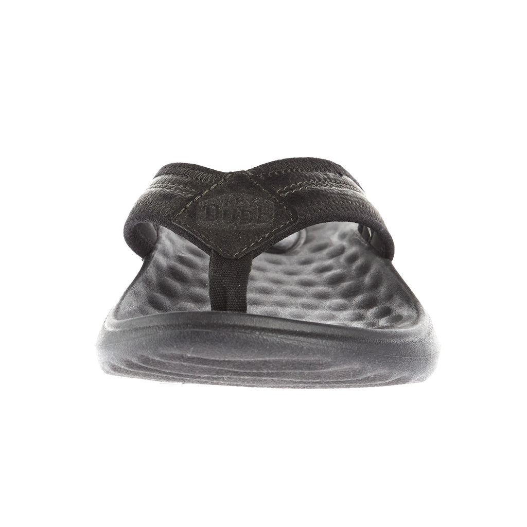 Hey Dude Men`s Myers Classic Black Flip Flop