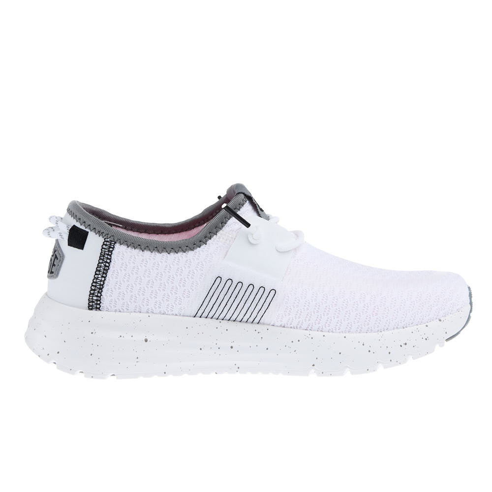 Hey Dude Women's Sirocco W Sport Stripe White Casual