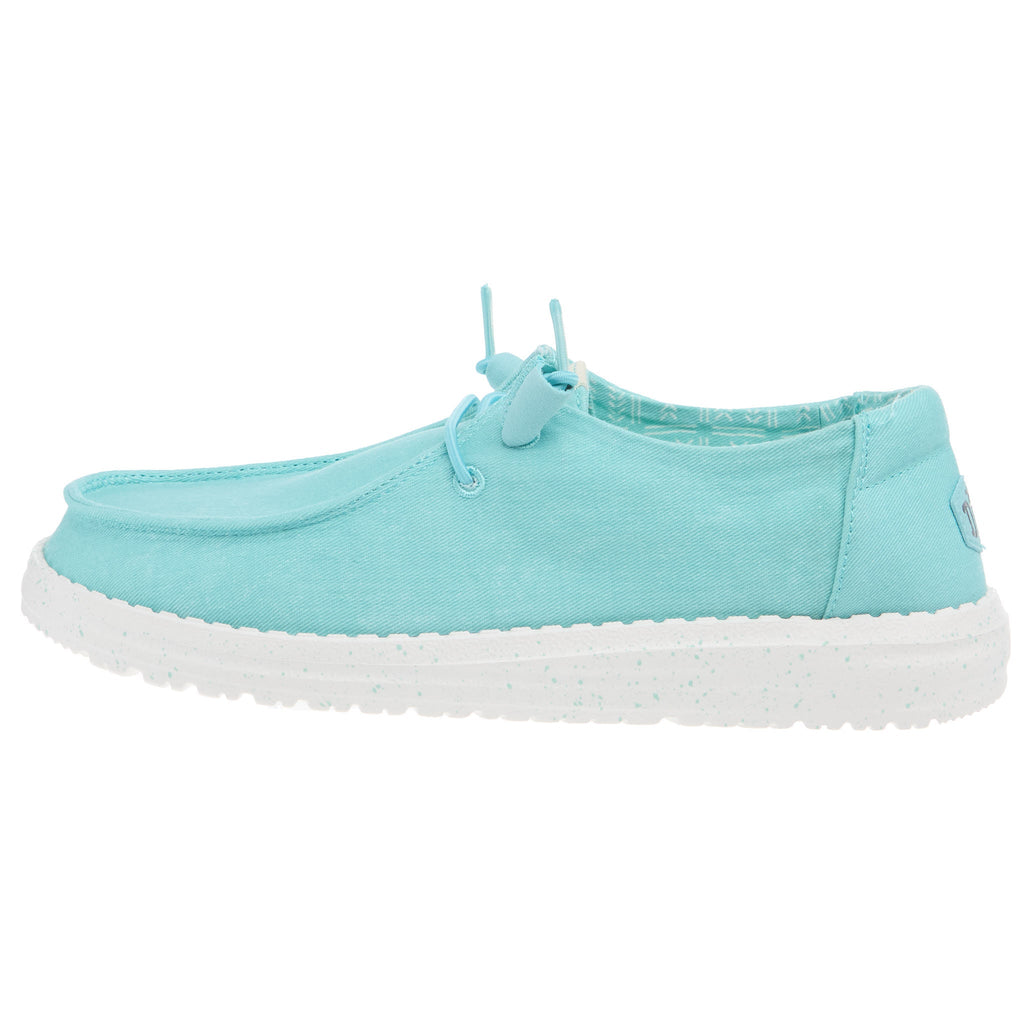 Hey Dude Women's Wendy Canvas Turquoise Casual