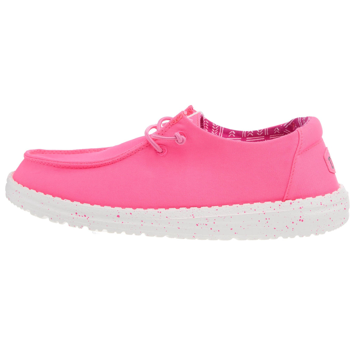 Hey Dude Women's Wendy Canvas Neon Pink Casual