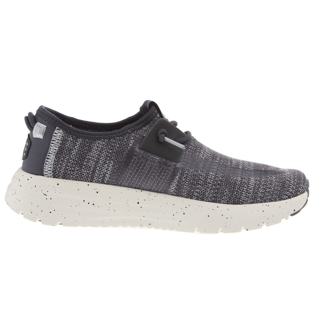 Hey Dude Womens Sirocco W Speckle Charcoal Casual