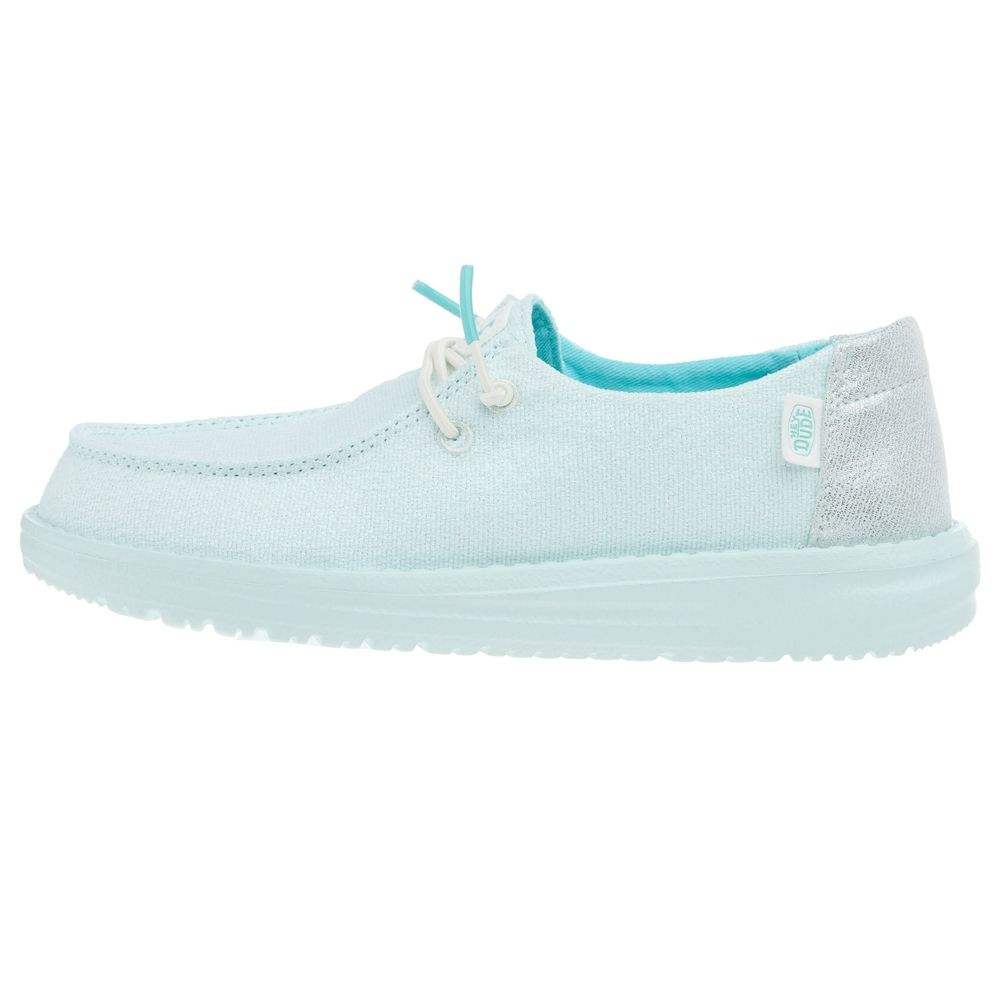 Hey Dude Wendy Youth Sugar Shine Teal
