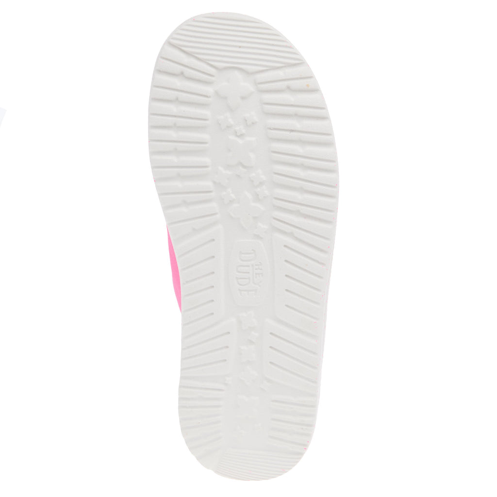 Hey Dude Youth Wendy Pink Canvas