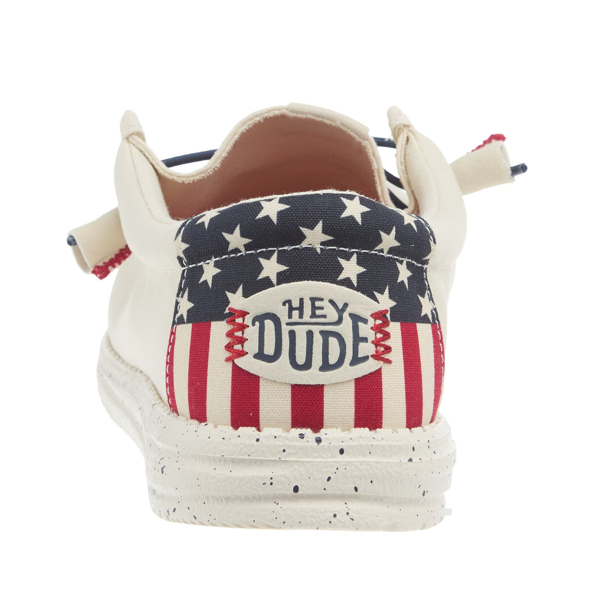 Hey Dude Men`s Wally Americana Wide Casual Shoe