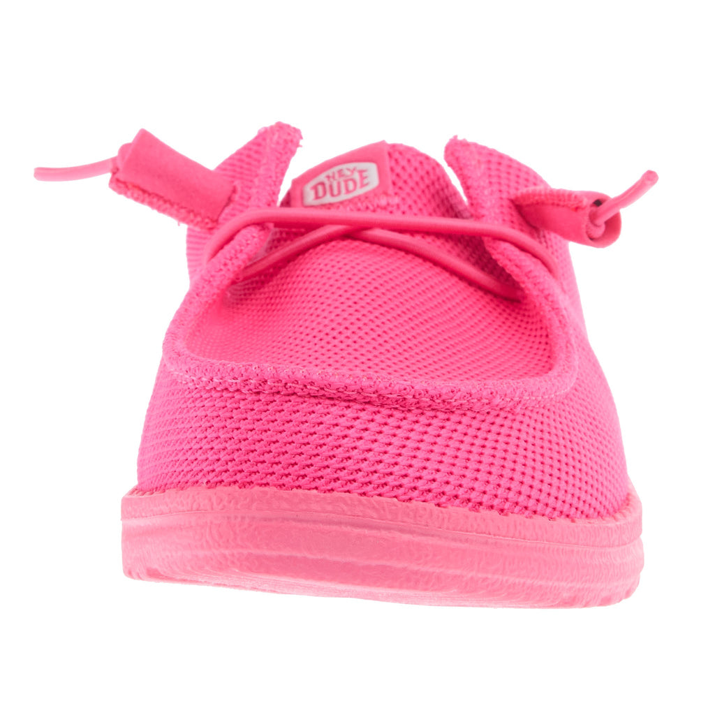 Hey Dude Women`s Wendy Slip Mono Electric Pink Casual