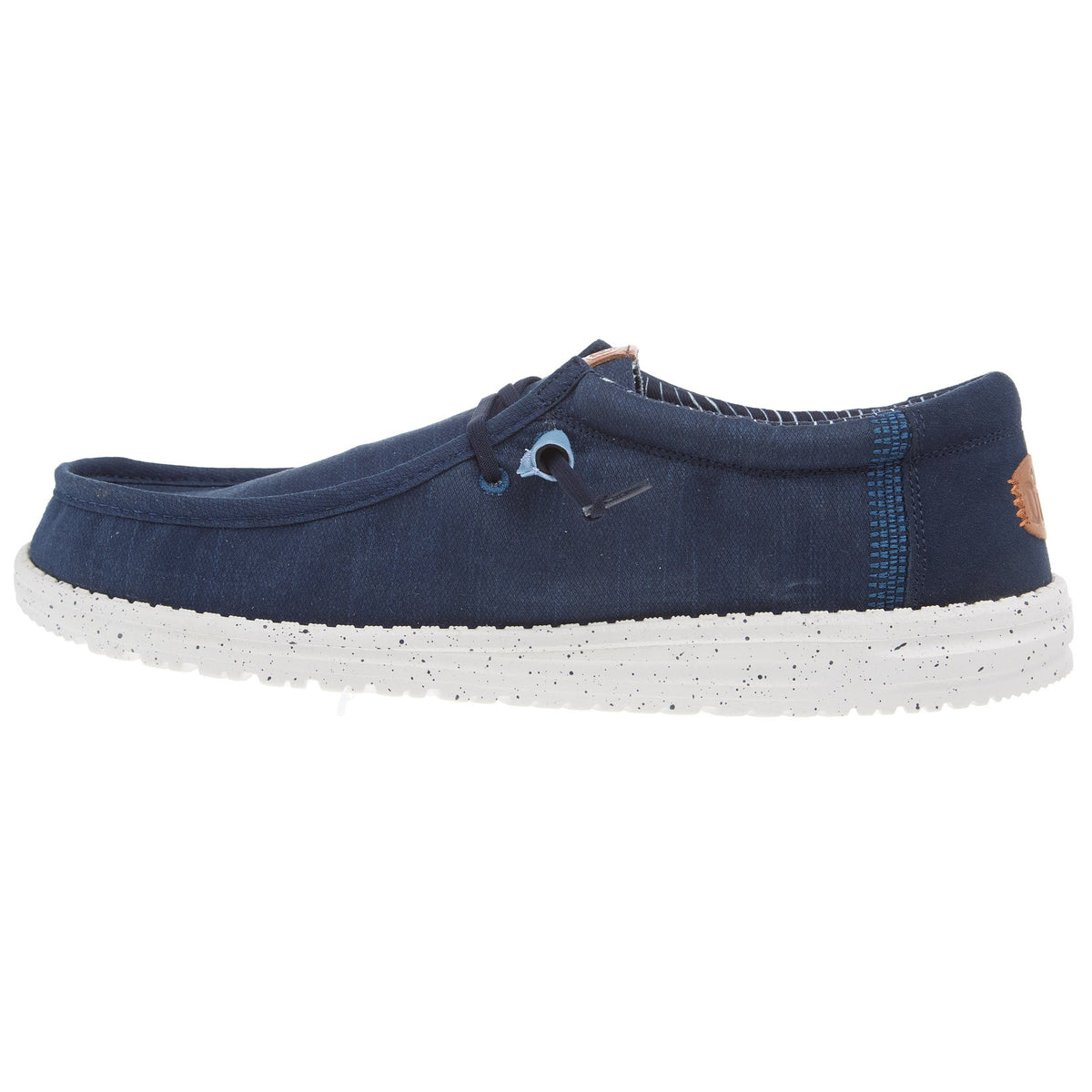 Hey Dude Men's Wally Elevated Basic Navy Casual Shoe