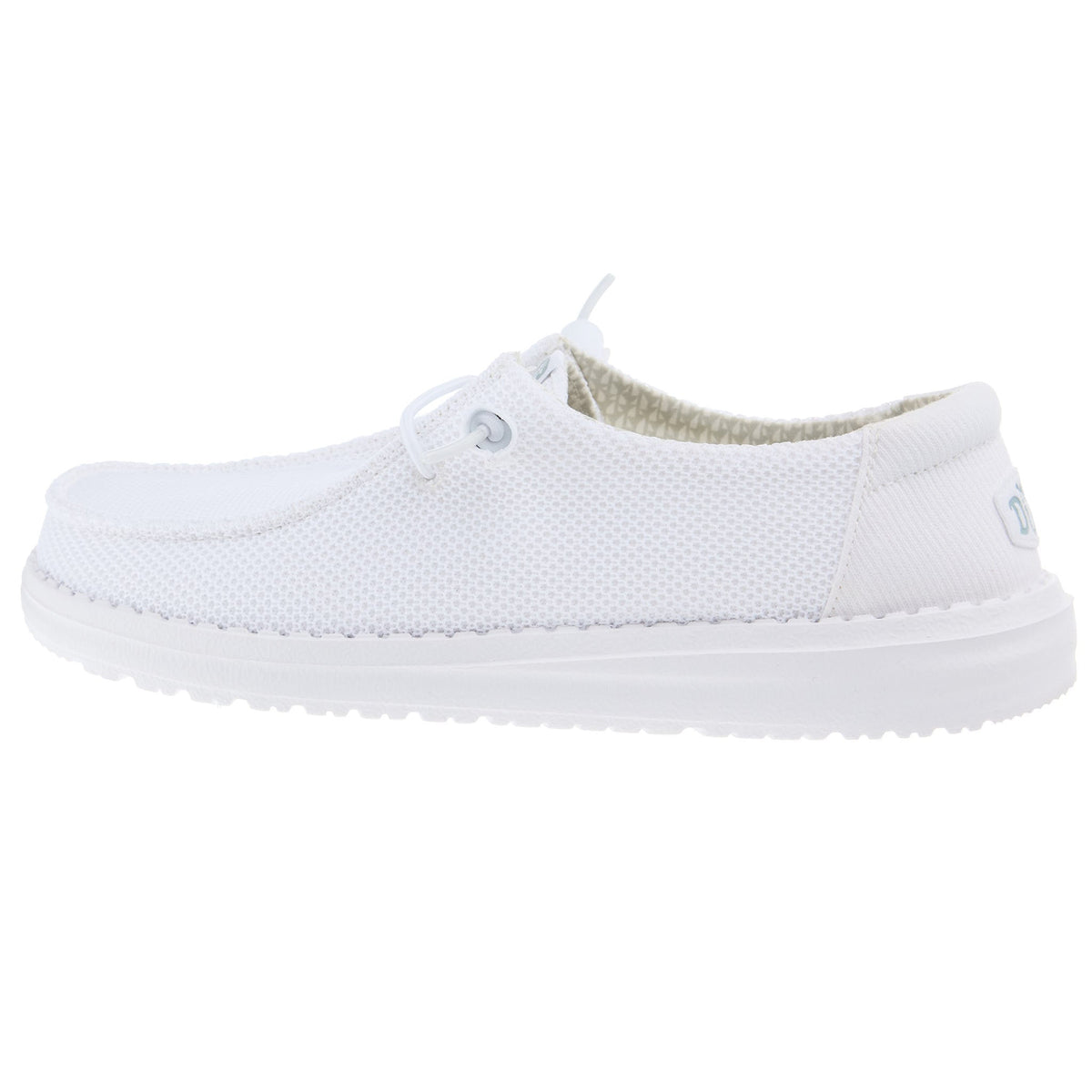 Hey Dude Womens Wendy Stretch Mesh White Casual