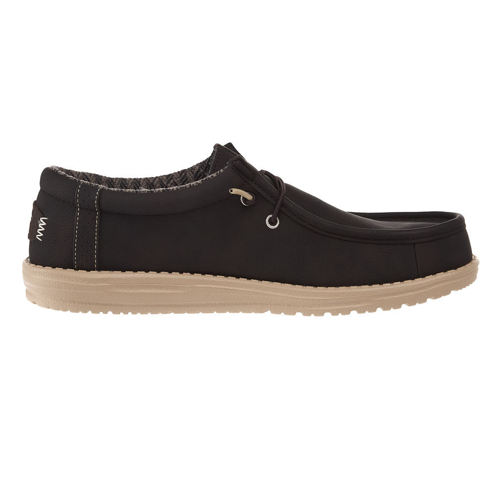 Hey Dude Men's Wally Classic Mole Brown