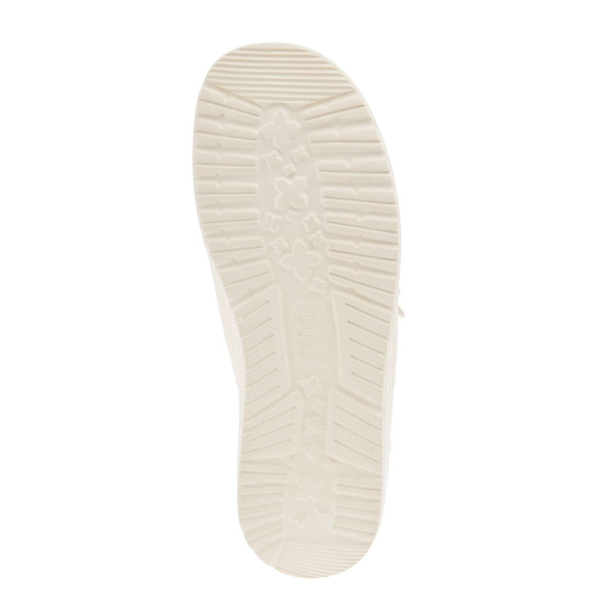 Hey Dude Womens Wendy Brushed Cozy Ivory Casual Shoe