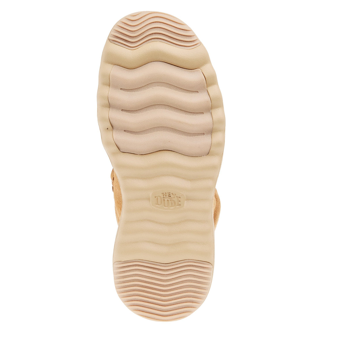 Hey Dude Womens Reyes Suede Tan Casual Shoe