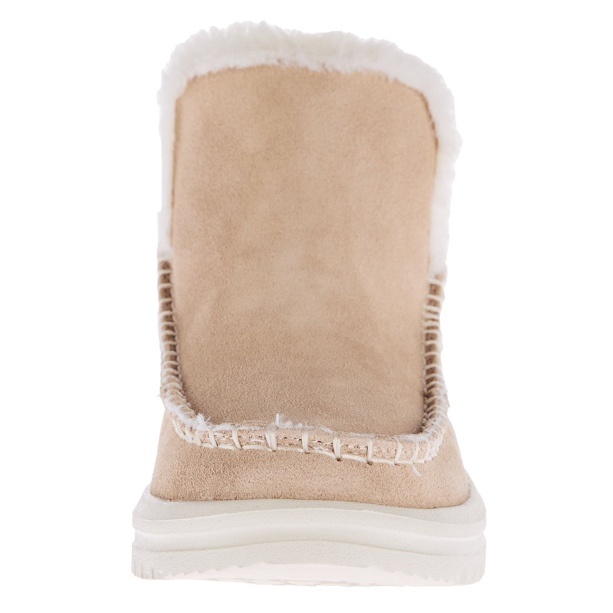 Hey Dude Womens Camden Suede Tan Casual Shoe