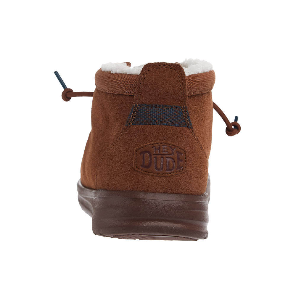 Hey Dude Men's Wally Brown Mid Gripr Warmth Casual