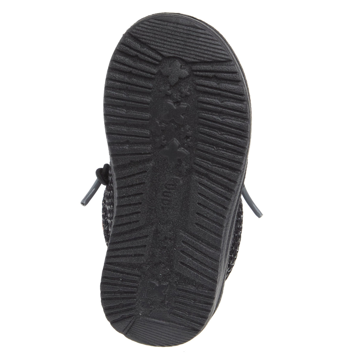 Hey Dude Wally Toddler Stretch Mesh Black on Black
