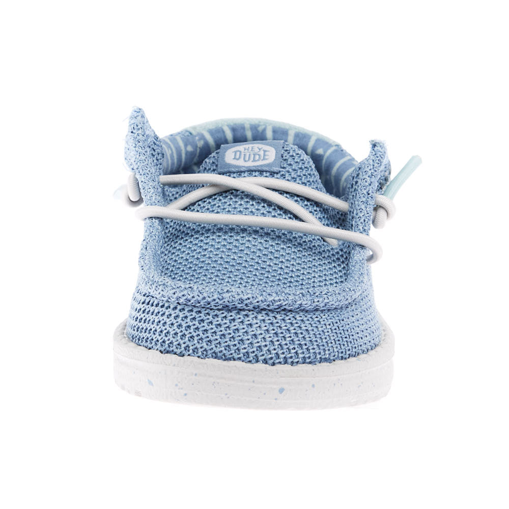 Hey Dude Toddler Wally Cloud Blue Stretch Sox