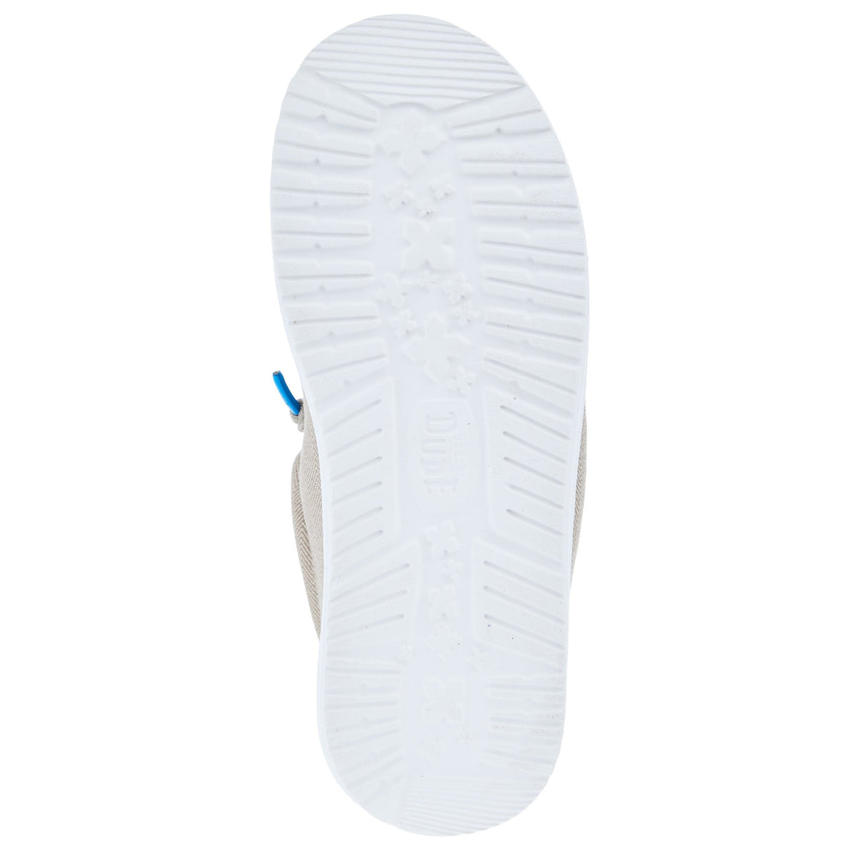 Hey Dude Youth Wally Herringbone Tan Casual Shoe