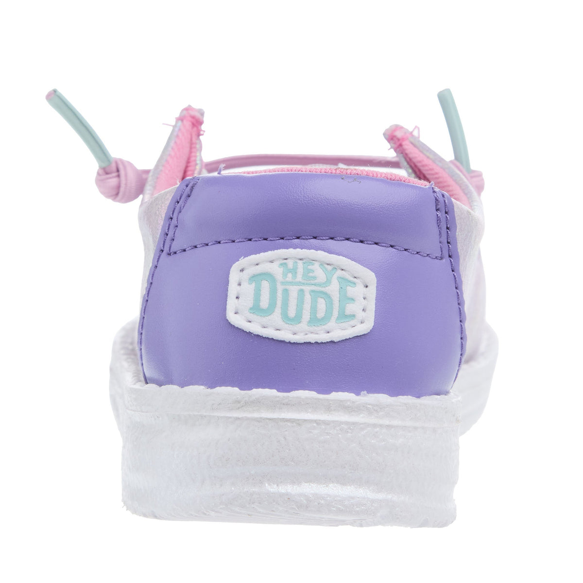 Hey Dude Toddler Wendy Iridescent Sparkle Purple Casual Shoe