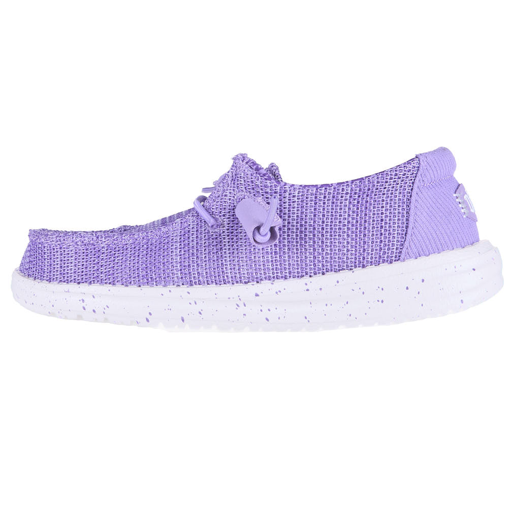 Hey Dude Kid's Wendy Purple Stretch Sox