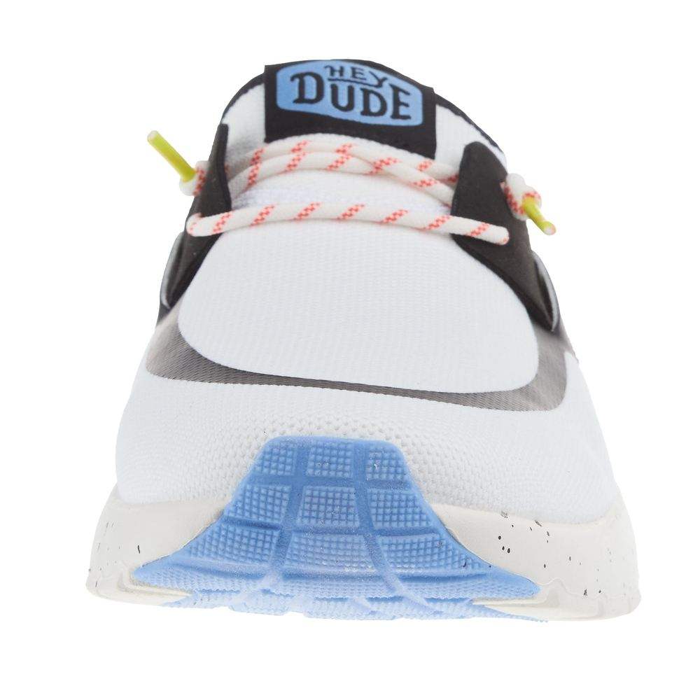 Hey Dude Mens Sirocco White Tennis Shoe