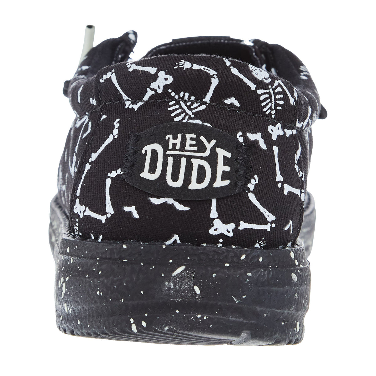 Hey Dude Wally Youth Skeletons Black