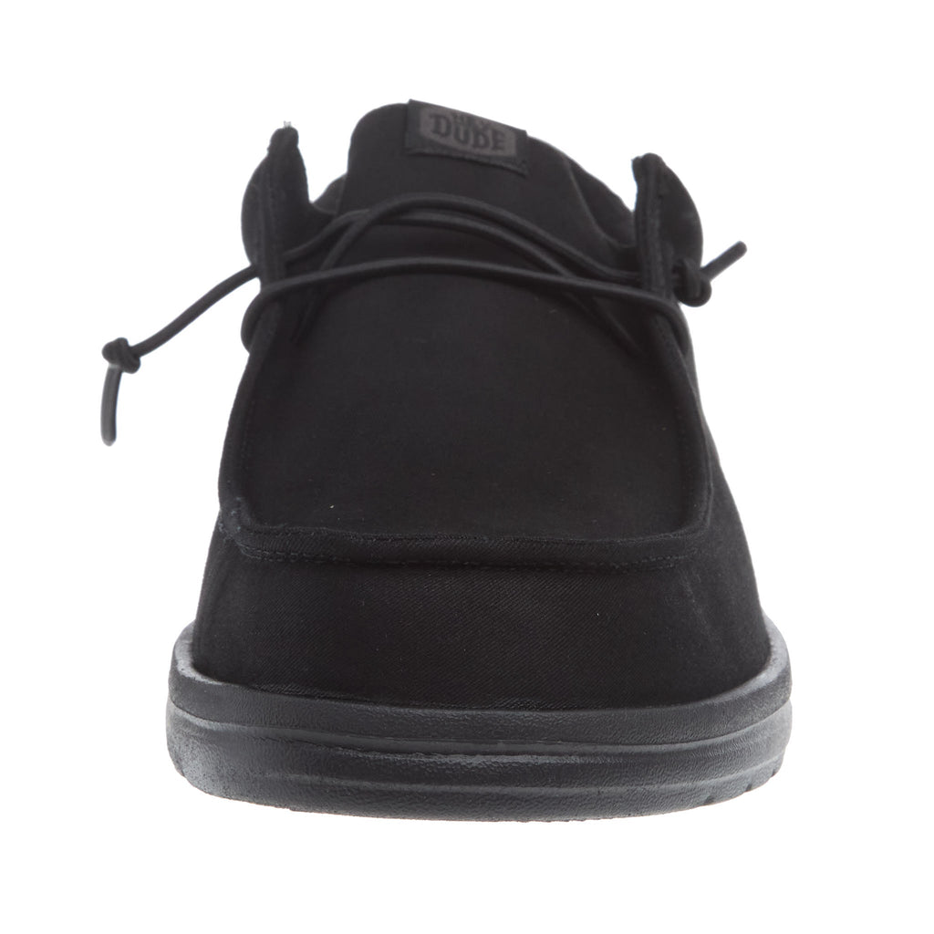 Hey Dude Men's Triple Black Wally Work Casual Shoe