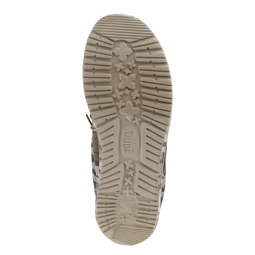 Hey Dude Mens Mossy Oak Wally Slip Casual Shoe